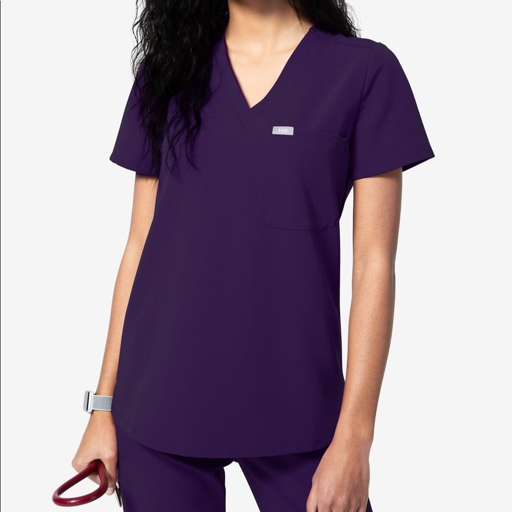 Figs Catarina Scrub Top, S